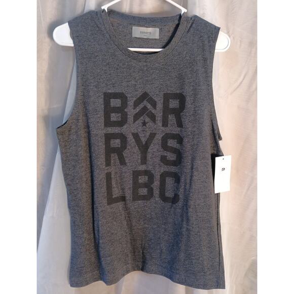 Barry's Dark Grey Muscle Tank Small - Picture 5 of 5